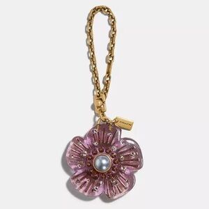 ISO COACH TORTOISES TEA ROSE BAG CHARM